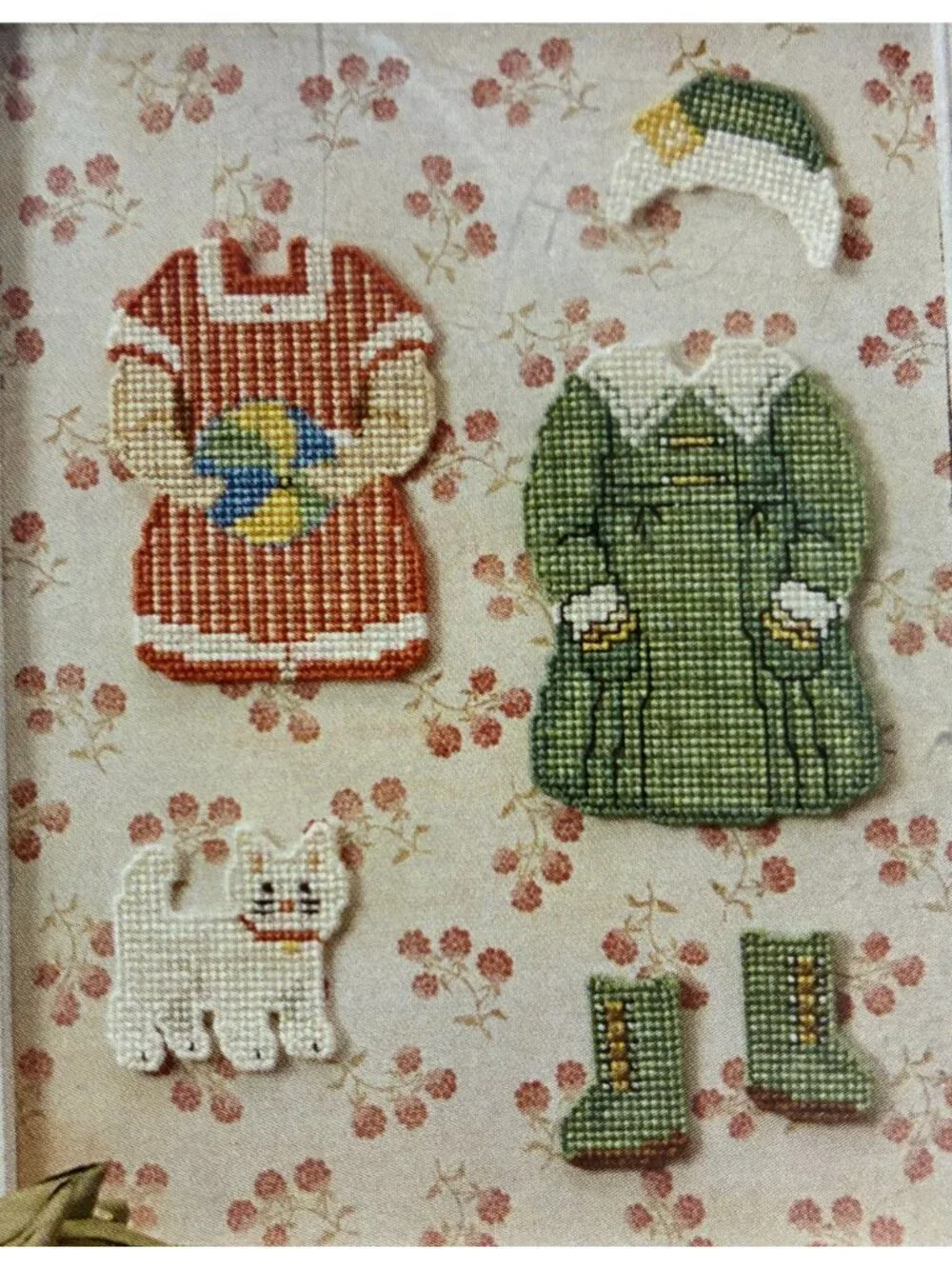 Craftways Molly Rose Paper Doll Plastic Canvas Kit #270921 Complete 7” Tall 2015